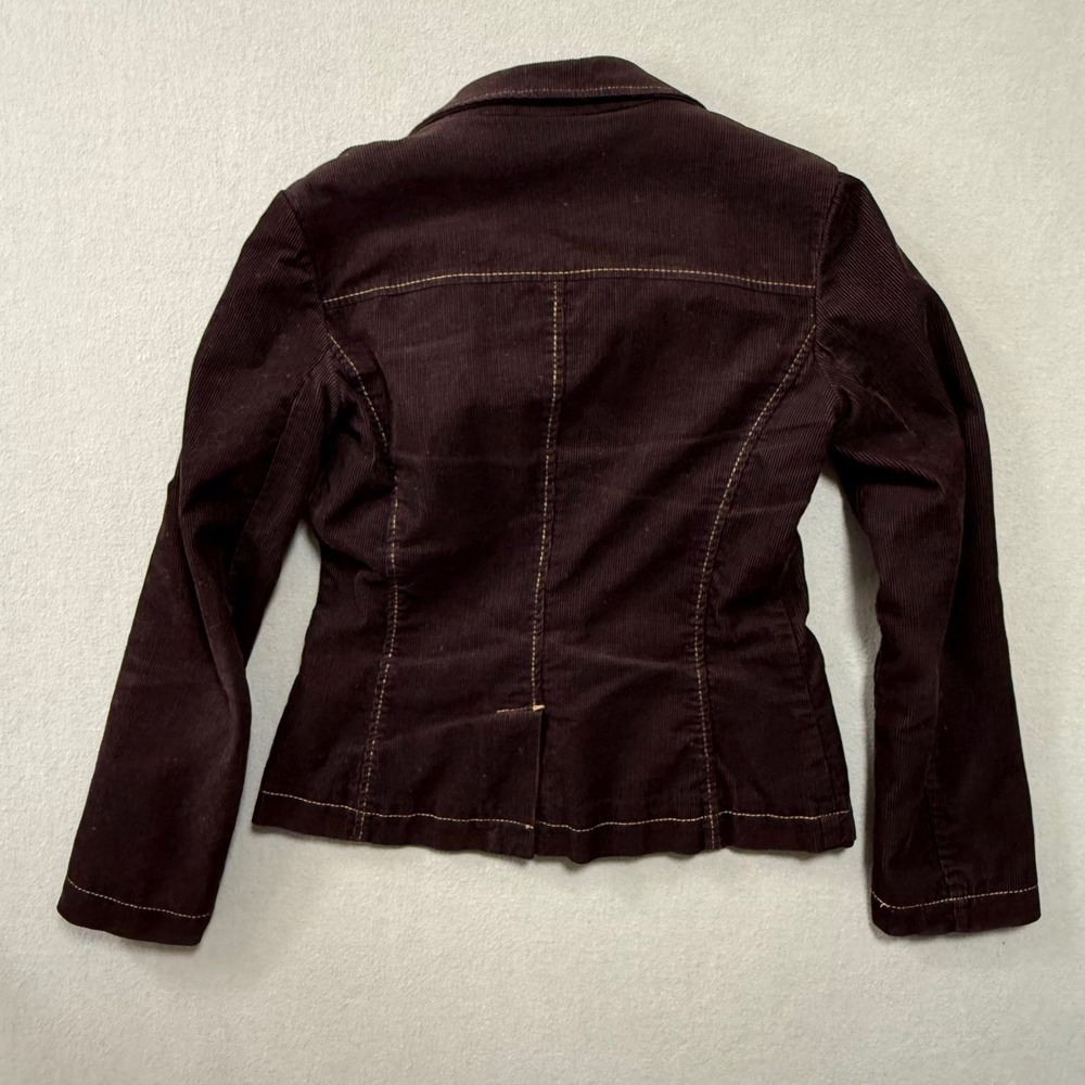Boden Tailored Corduroy Cotton Preppy Blazer Jacket Women Size 10 - Picture 12 of 13